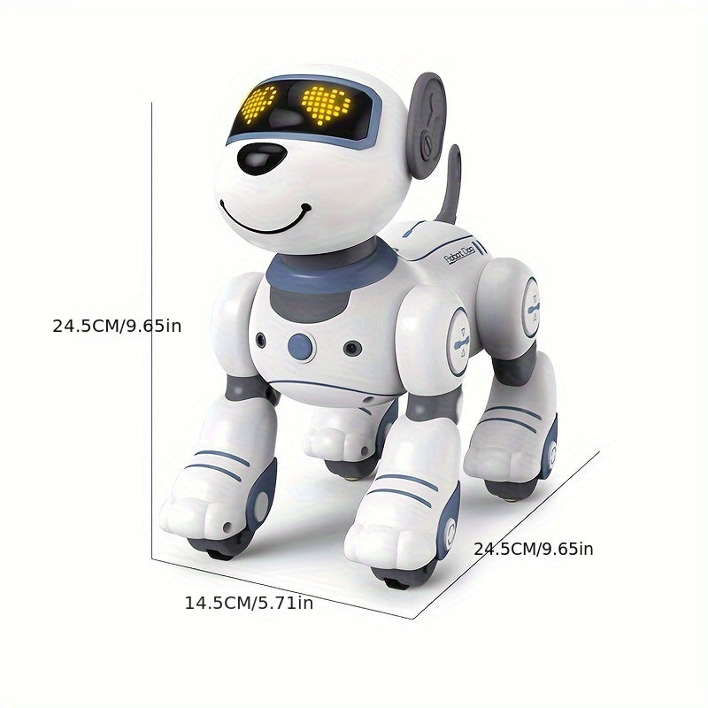 Chien Robot Télécommandé Interactif - Jouet Intelligent Enfant
