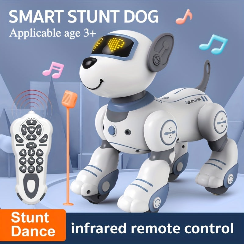 Chien Robot Télécommandé Interactif - Jouet Intelligent Enfant