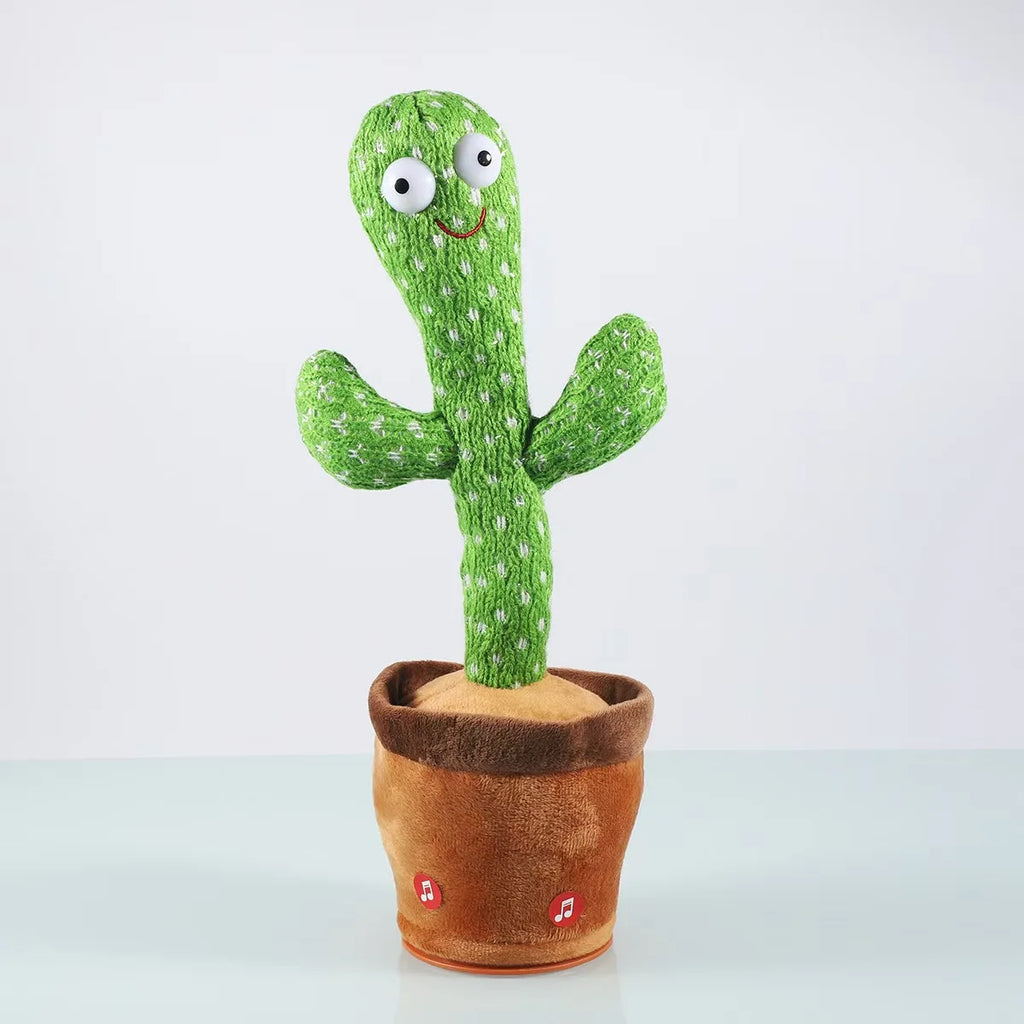 Cactus Dansant Musical - Jouet Interactif Qui Chante et Enregistre