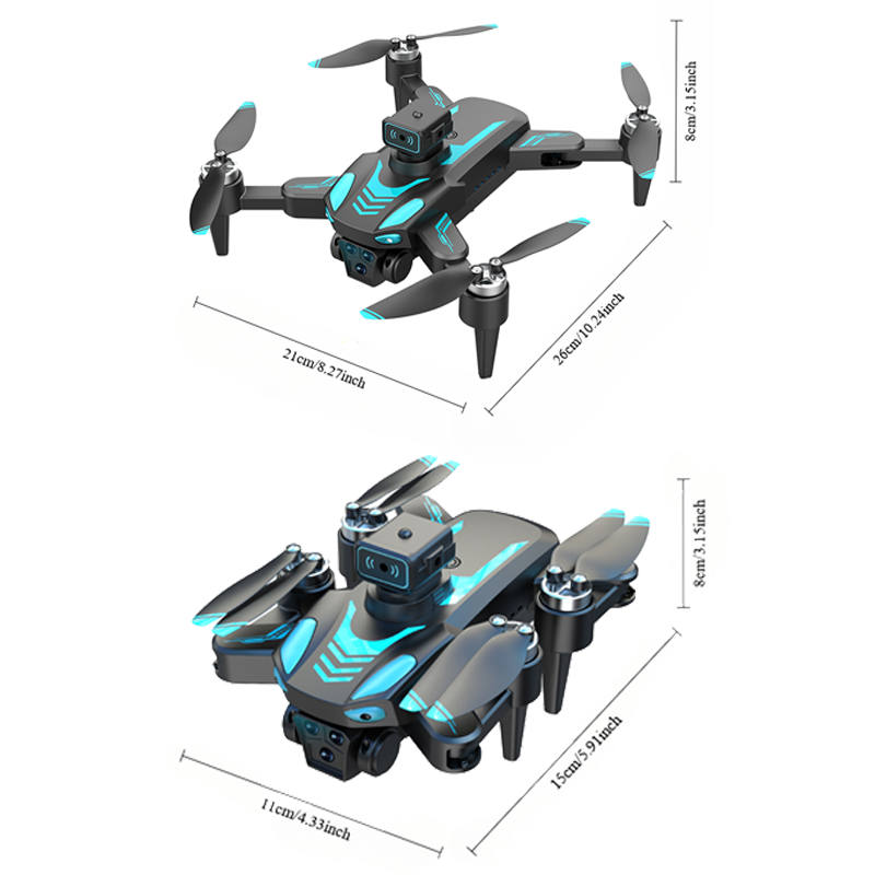 Mini Drone M20 Double Caméra - Télécommande LCD pour Enfant