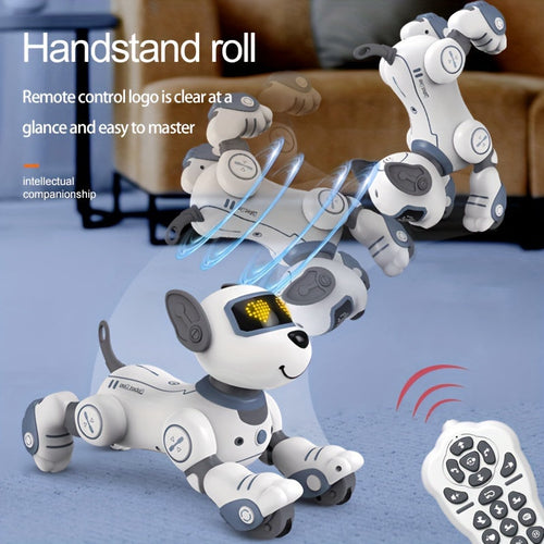 Chien Robot Télécommandé Interactif - Jouet Intelligent Enfant